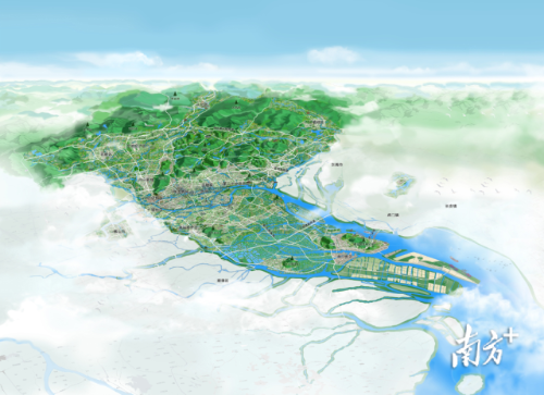 构建耕地护城、水网融城、森林进城、海洋亲城的国土空间开发保护格局